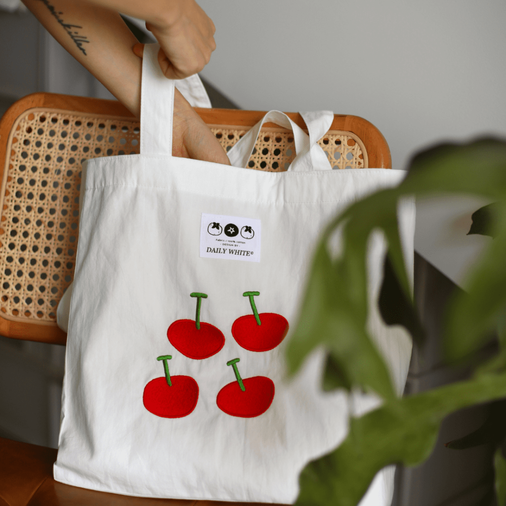 【🍒手工櫻桃包包】有內袋夾層