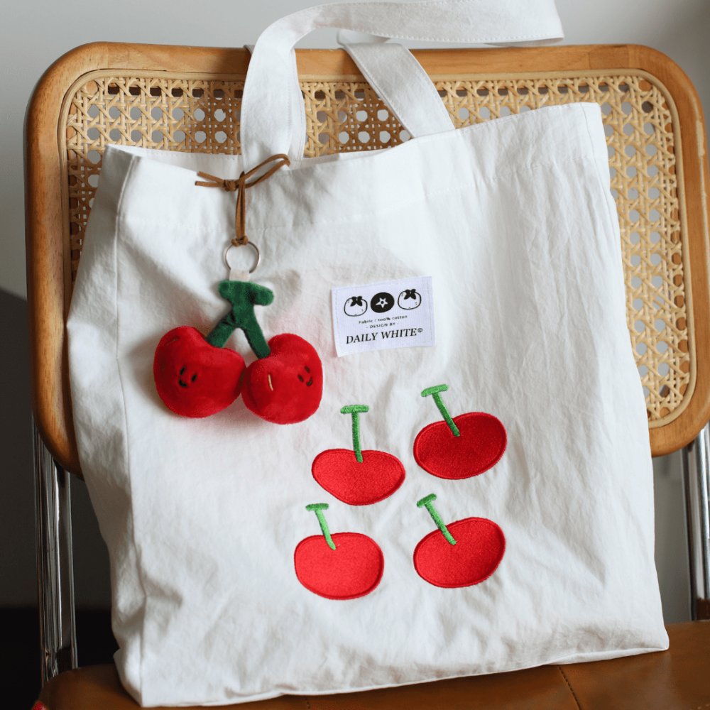 【🍒手工櫻桃包包】有內袋夾層